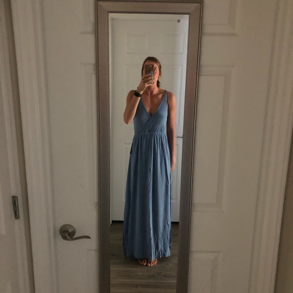 Lulus Carolina blue formal dress- size S